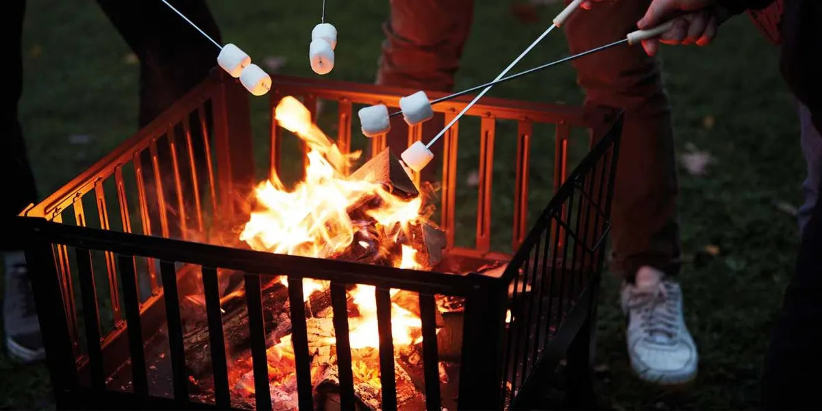 Barbecook vuurkorf Modern Ronda uit gelakt staal, vuurkorf buiten, 40x62cm