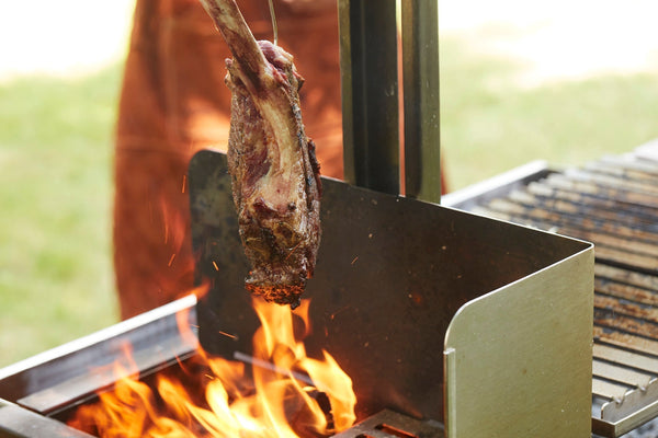Steak with chimichurri on Pedro