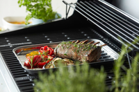 Plateau à griller réutilisable en inox
