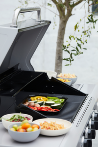 Plateau à griller réutilisable en émail
