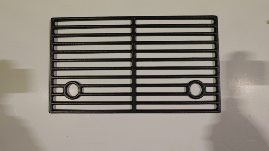 Grille en fonte émaillée large Brahma