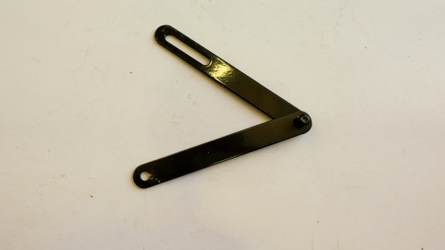 Set charnière pour support rabattable à bouteille de gaz Siesta 412/512/612 Ceram/Cream