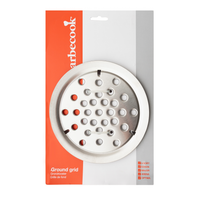 Grille de fond en inox ø 18cm