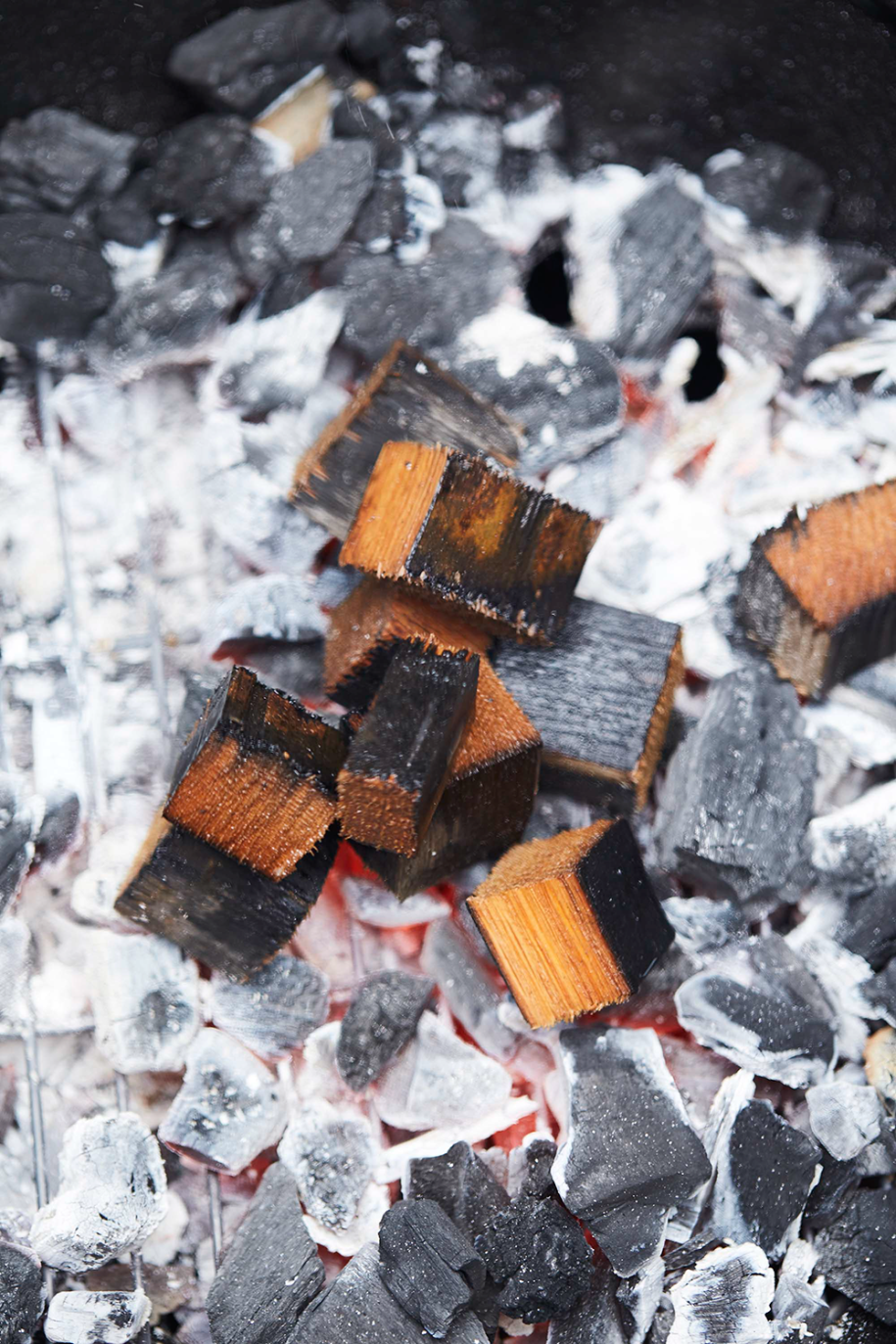 Morceaux de bois pour fumage chêne cognac