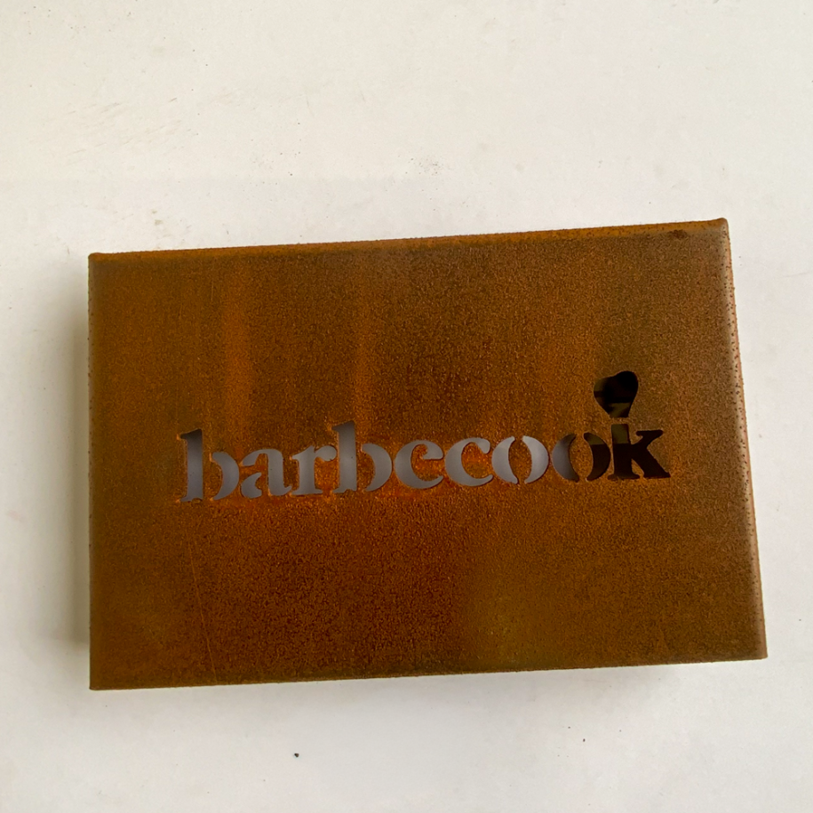 Paneel met Barbecook logo Nestor Corten