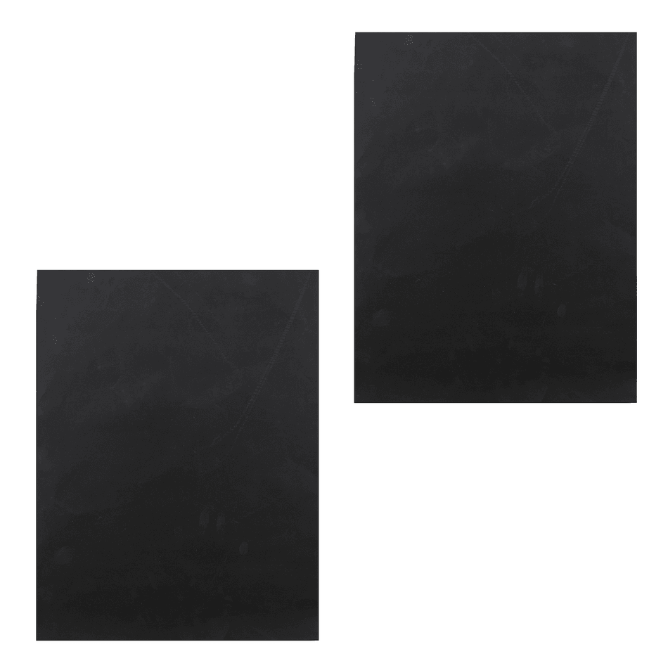 Set de 2 Premium tapis de grille noir 40x33cm