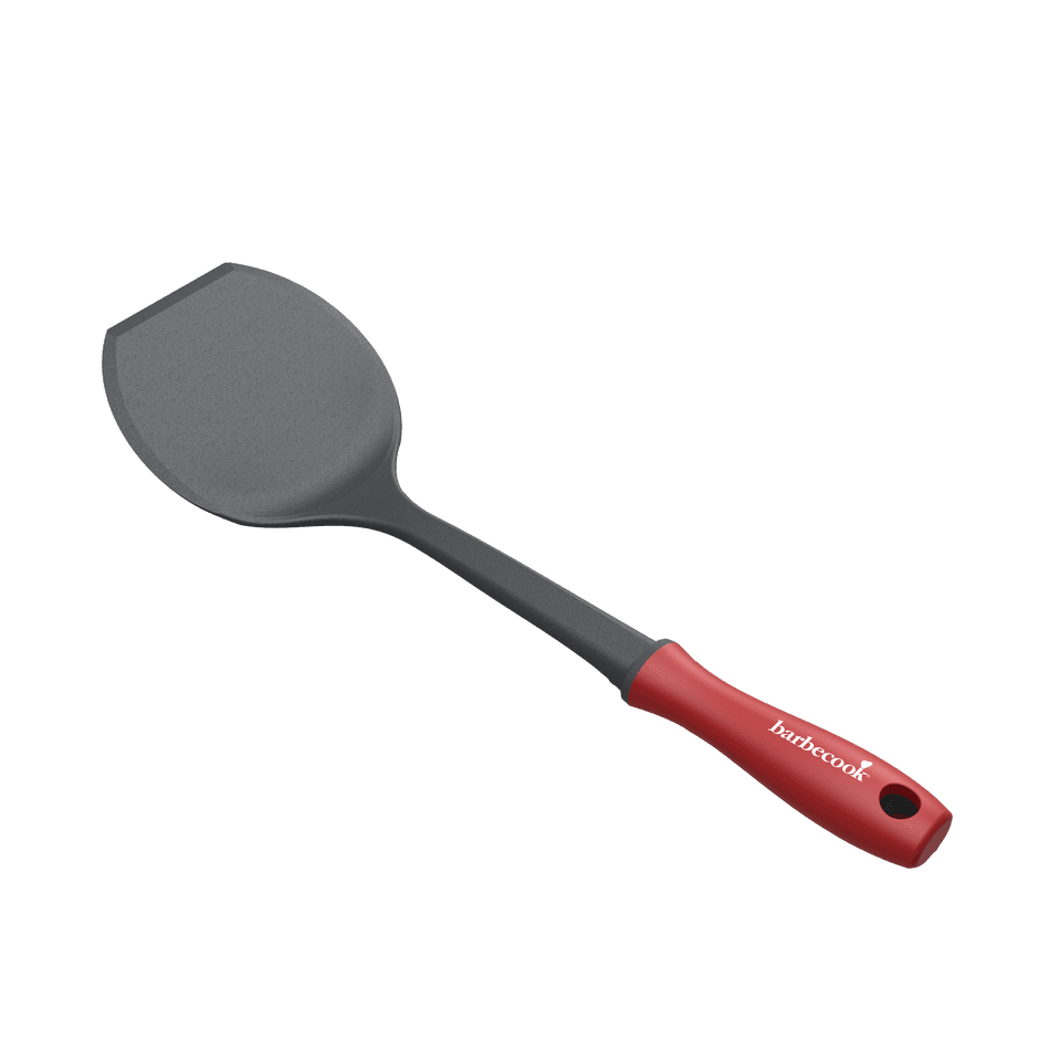 Nylon anti-scratch plancha spatula red
