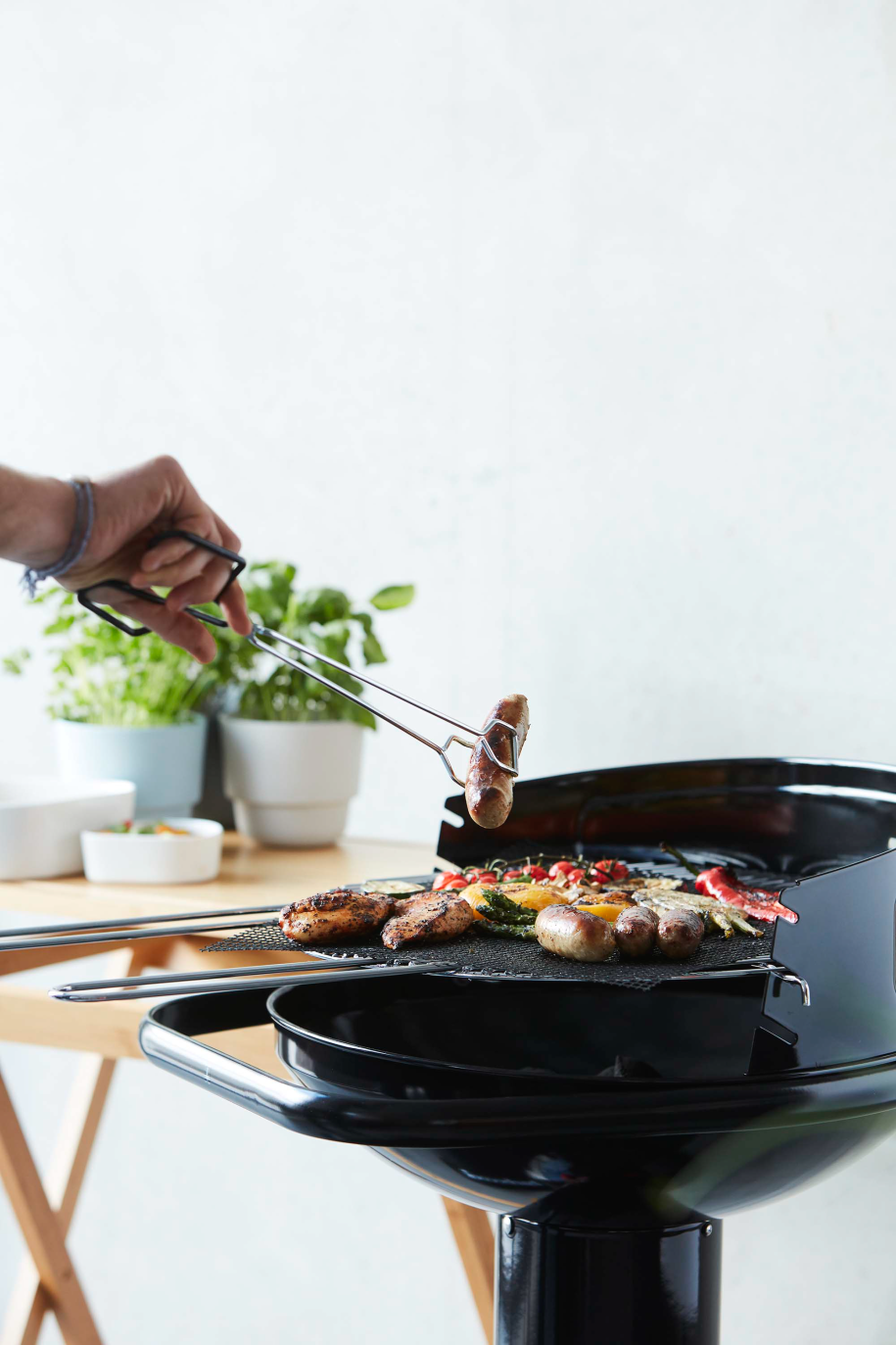 Pince Barbecue en Bambou et Inox Nordic Flame Pince Barbecue en Bambou et Inox Nordic Flame