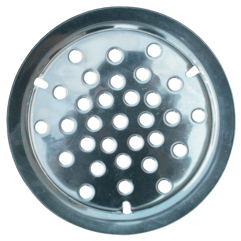 Ground grid in stainless steel ø 18cm