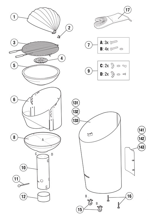 Image of the product castor wheels puuur